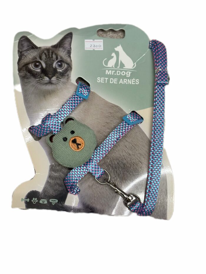 Set de arnés para gato