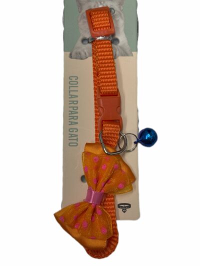 Collar para gato con moño Collar de corbatín para gato