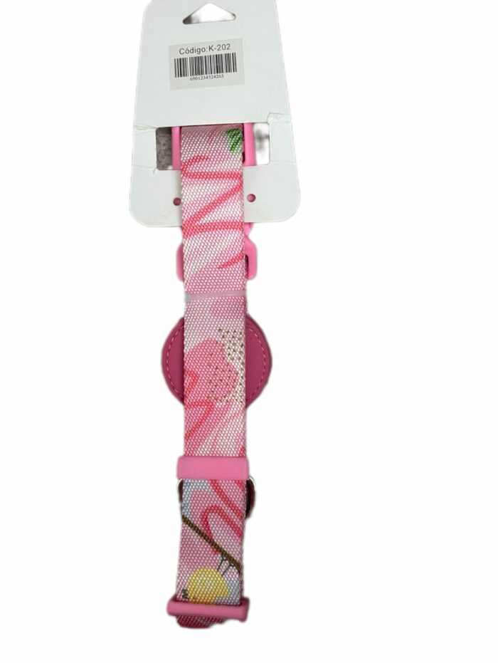 Collar para perros con cinta de nylon