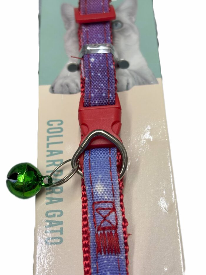 Collar universo para gato 3 Collar ajustable para gato