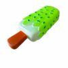 Juguete de helado para perros verde Juguete de helado pequeño para perro