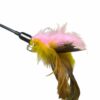 Varita para gato con pluma