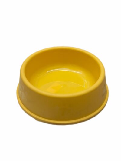 PLato plastico TL amarillo Cuenco redondo