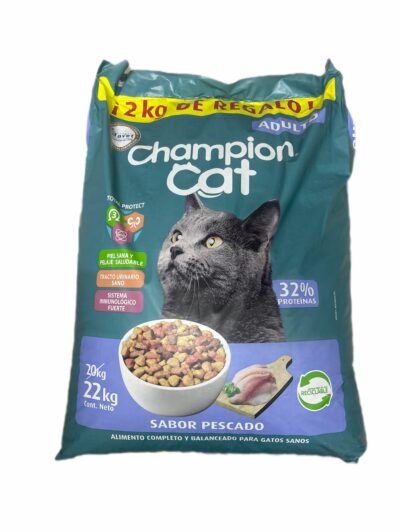 Champion Cat de pescado 32% de proteínas
