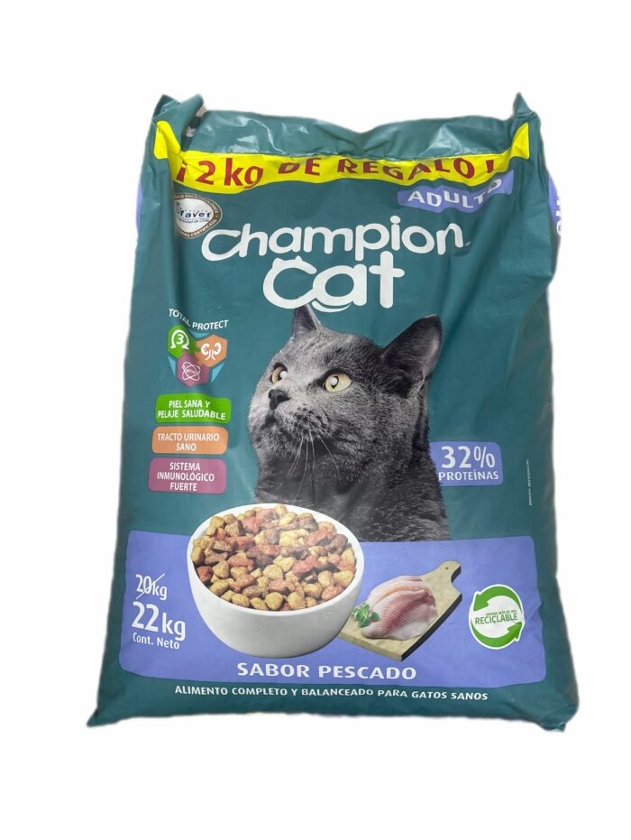 Champion Cat de pescado 32% de proteínas
