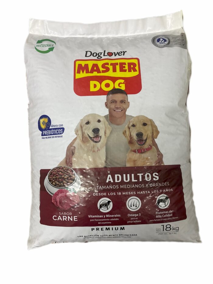 Master Dog sabor carne con O3