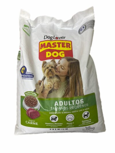 Master dog raza pequeña Master Dog de carne con O3 para razas pequeñas